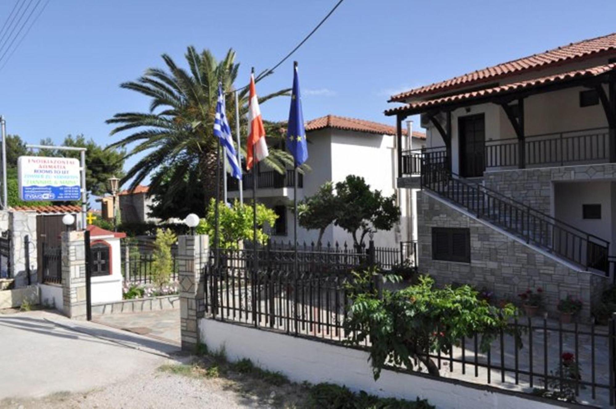 Giannis Maria Apartments Psakoudia Exteriör bild